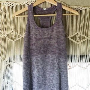 Purple Lululemon swiftly tech tank size 6